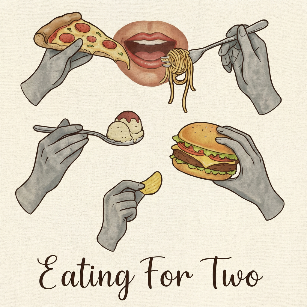 Tote Bags - Eating For Two