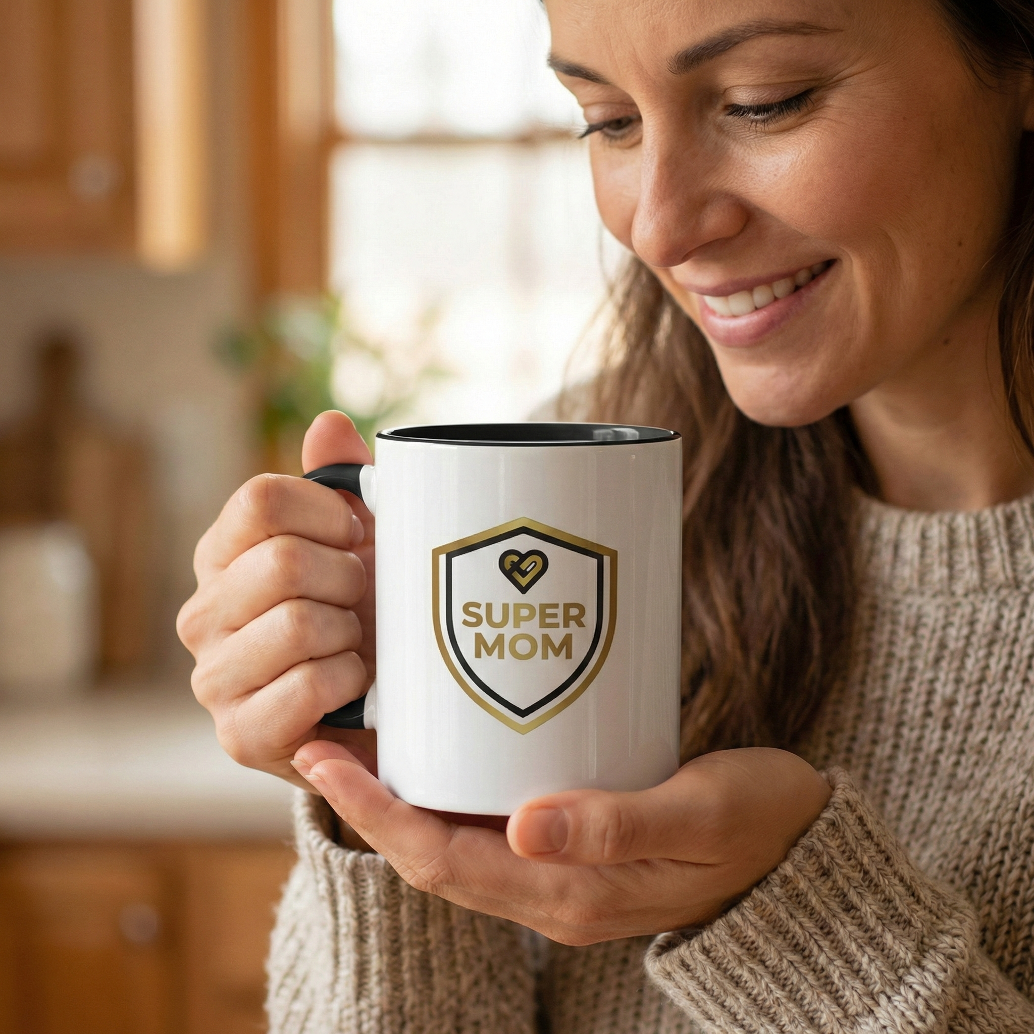 11oz Ceramic Mug 2 - Super Mom
