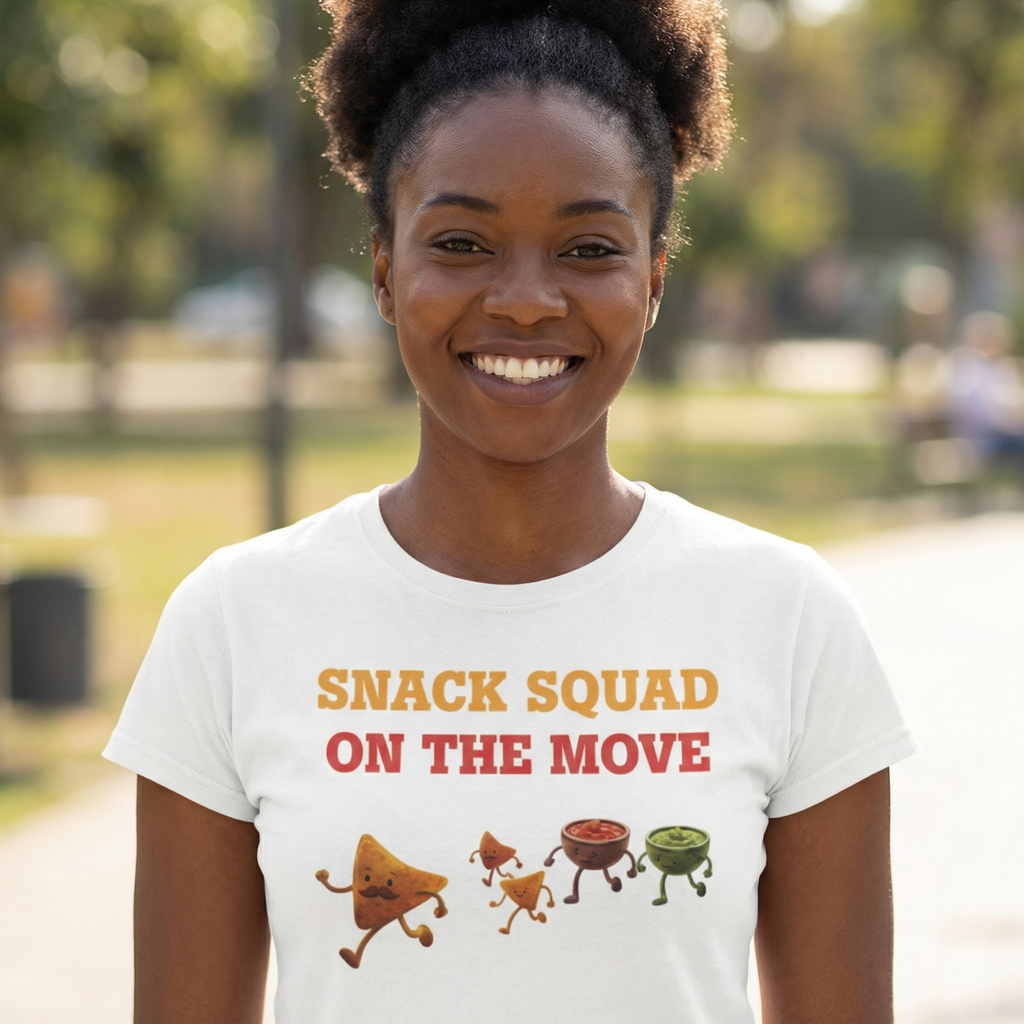 Snack Squad On The Move Tee – Funny Cinco de Mayo Chips & Salsa T-Shirt