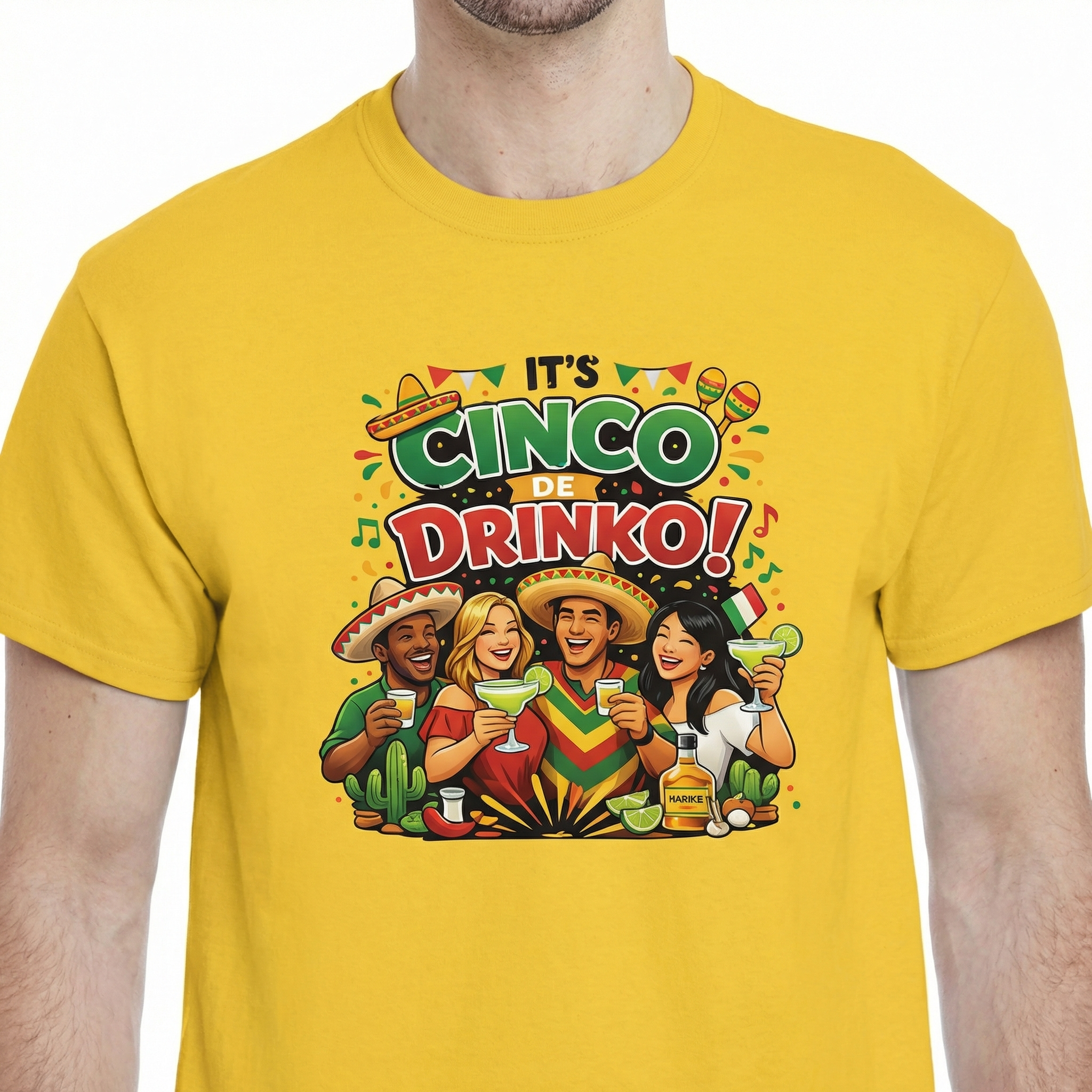 It’s Cinco de Drinko T-Shirt – Funny Cinco de Mayo Fiesta Party Tee